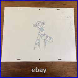 Disney's THE TIGGER MOVIE Original Production Drawing Animation Art. 2000 43