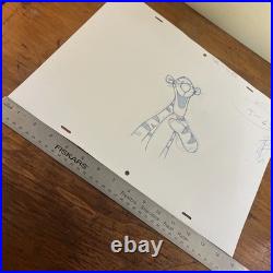 Disney's THE TIGGER MOVIE Original Production Drawing Animation Art. 2000 43
