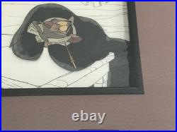 Disney's The Great Mouse Detective Professor Ratigan Production Cel Framed