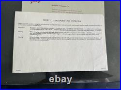 Disney's The Great Mouse Detective Professor Ratigan Production Cel Framed