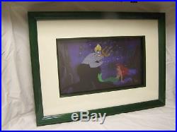 Disney's The Little Mermaid Original Production Cel Ariel with Ursula