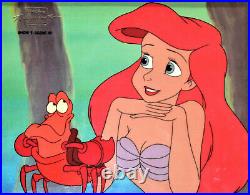 Disney's The Little Mermaid Production Cel Television Animated Series 1992