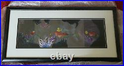 Disney's The Little Mermaid Production Pan Size Cel (Three Cels) 24 Inches