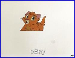 Disney's feature Oliver Original hand inked and painted production Cel