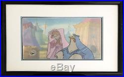 Disney's feature Robin Hood hand painted production Cel Maid Marrion
