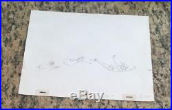 Disney1990 Peter Pan, Production Cel Pencil Drawing