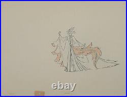 DisneySleeping Beauty-Maleficent Original Production Drawing-1959