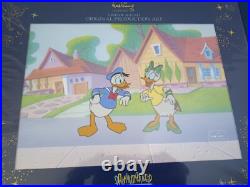 Disneys Donald & Daisy Duck Original Production CEL One Of A Kind With COA