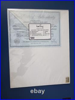 Disneys Donald & Daisy Duck Original Production CEL One Of A Kind With COA