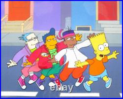 Do The Bartman 1990 Tracey Ulman Simpsons Fox Disney Original Production Cel