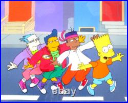 Do The Bartman 1990 Tracey Ulman Simpsons Fox Disney Original Production Cel