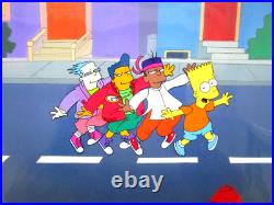 Do The Bartman 1990 Tracey Ulman Simpsons Fox Disney Original Production Cel