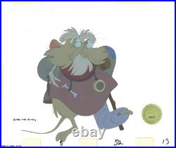 Don Bluth Secret of NIMH Mr Ages 1982 Original Production Animation Cel 9-15