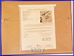 Donald Duck Cel Disney Art Corner Production Signed Tony Anselmo 1950s JSA