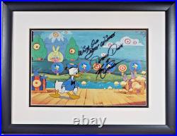 Donald Duck Cel Disney Art Corner Production Signed Tony Anselmo 1950s JSA