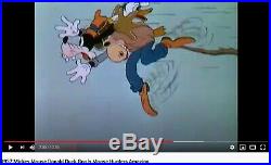 Donald Duck Goofy 1937 Production Animation Cel Drawing Disney Moose Hunters 82
