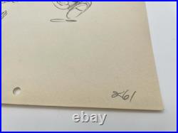 Donald Duck Long-bill + Mickey Production Drawing Walt Disney 1935 Cel Original