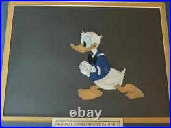 Donald Duck Original Production Cel Trick or Treat Walt Disney, 1952