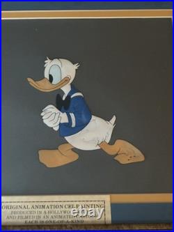 Donald Duck Original Production Cel Trick or Treat Walt Disney, 1952
