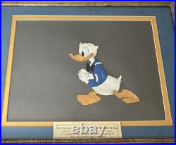 Donald Duck Original Production Cel Trick or Treat Walt Disney, 1952