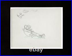 Donald Duck Production Animation Cel Drawing Disney Donald And Pluto 1936 146
