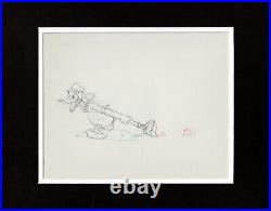 Donald Duck Production Animation Cel Drawing Disney Donald And Pluto 1936 154