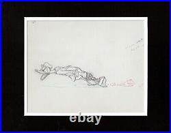 Donald Duck Production Animation Cel Drawing Disney Donald And Pluto 1936 160