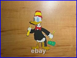 Donald Duck Production Cel 1982 Careers