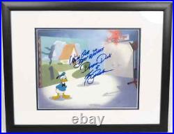 Donald Duck cel Disney original production Hand signed Voice Tony Anselmo