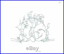 Ducktales Walt Disney Rough Production Animation Cel Drawing 1987-1990 001