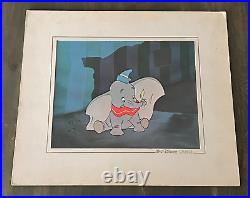 Dumbo Vintage Reproduction Celluloid Painted Cel Disney Art Corner 1941