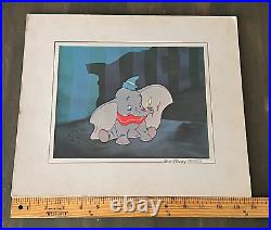 Dumbo Vintage Reproduction Celluloid Painted Cel Disney Art Corner 1941