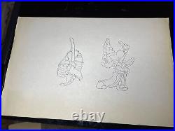 FANTASIA animation Cel Walt Disney Production Art ORIGINAL MODEL CEL X1