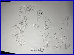 FANTASIA animation Cel Walt Disney Production Art ORIGINAL MODEL CEL X1