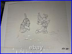 FANTASIA animation Cel Walt Disney Production Art ORIGINAL MODEL CEL X1