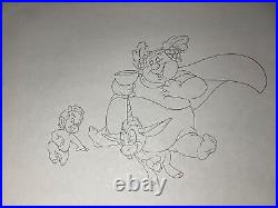 FANTASIA animation Cel Walt Disney Production Art ORIGINAL MODEL CEL X1