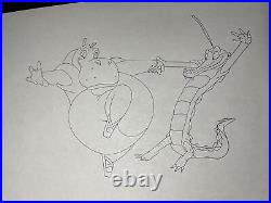 FANTASIA animation Cel Walt Disney Production Art ORIGINAL MODEL CEL X1