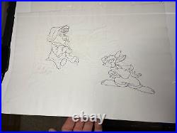 FANTASIA animation Cel Walt Disney Production Art ORIGINAL MODEL CEL X1