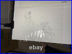 FANTASIA animation Cel Walt Disney Production Art ORIGINAL MODEL CEL X1