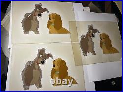 FANTASIA animation Cel Walt Disney Production Art ORIGINAL MODEL CEL X1