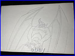 FANTASIA animation Cel Walt Disney Production Art ORIGINAL model layout X1