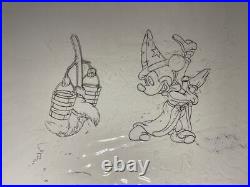 FANTASIA animation Cel Walt Disney Production Art ORIGINAL model layout X1