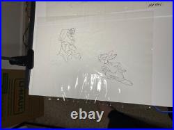 FANTASIA animation Cel Walt Disney Production Art ORIGINAL model layout X1