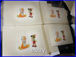 FANTASIA animation Cel Walt Disney Production Art ORIGINAL model layout X1