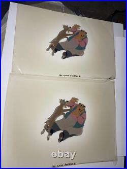 FANTASIA animation Cel Walt Disney Production Art ORIGINAL model layout X1