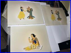 FANTASIA animation Cel Walt Disney Production Art ORIGINAL model layout X1