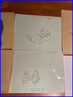 FLEISCHER STUDIOS animation Model Cels Line Art Cartoons Disney 1920's-1930's I8