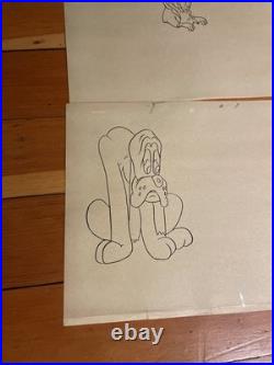 FLEISCHER STUDIOS animation Model Cels Line Art Cartoons Disney 1920's-1930's I8