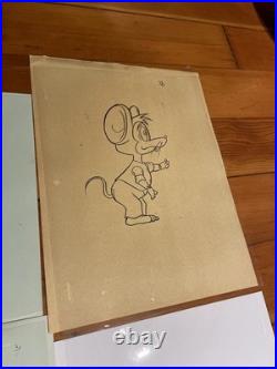 FLEISCHER STUDIOS animation Model Cels Line Art Cartoons Disney 1920's-1930's I8