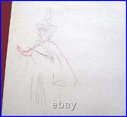 FLORA Fairy SLEEPING BEAUTY Walt Disney ORIGINAL PRODUCTION cel DRAWING